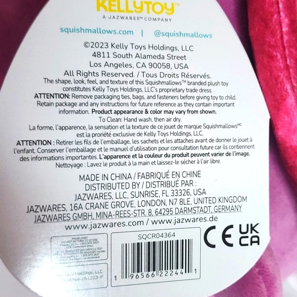 TUDOR 🐢 FTM ☆ Magenta Leather Back Turtle Original Squishmallow ☆ NWT ☆ - Picture 8 of 8